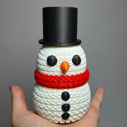 Mini Winter Snowman Toy 2