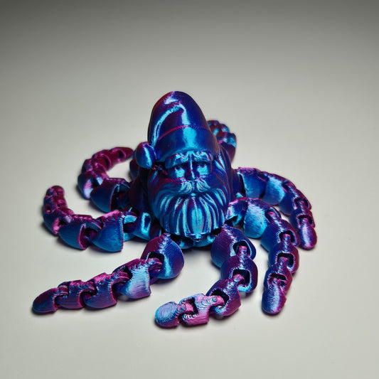 Santa Claus Octopus Toy