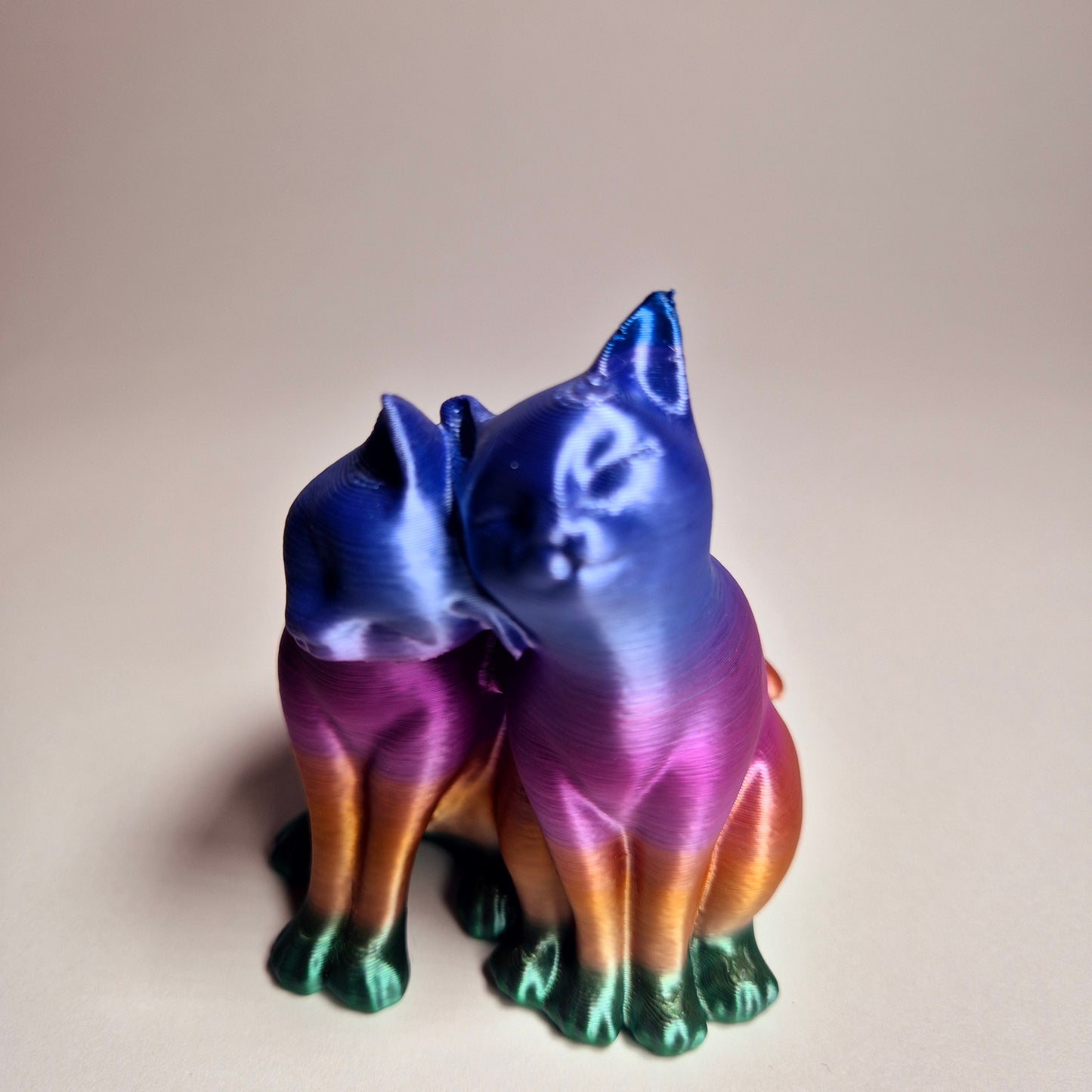 Two Cat Sculpture