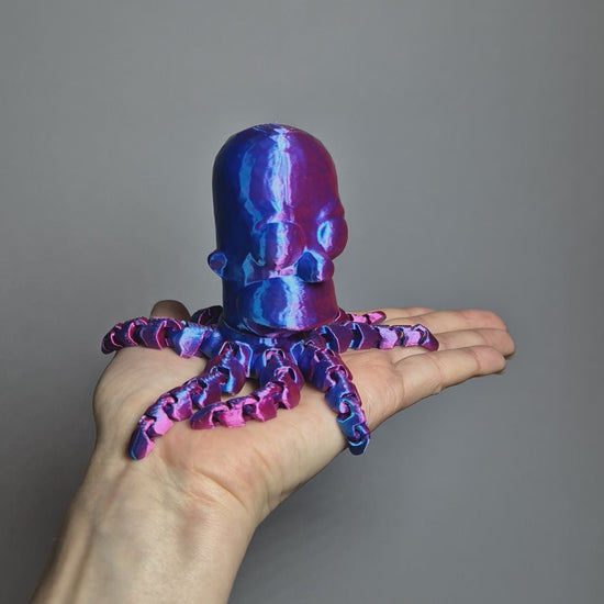 Homer Simpson Octopus Toy