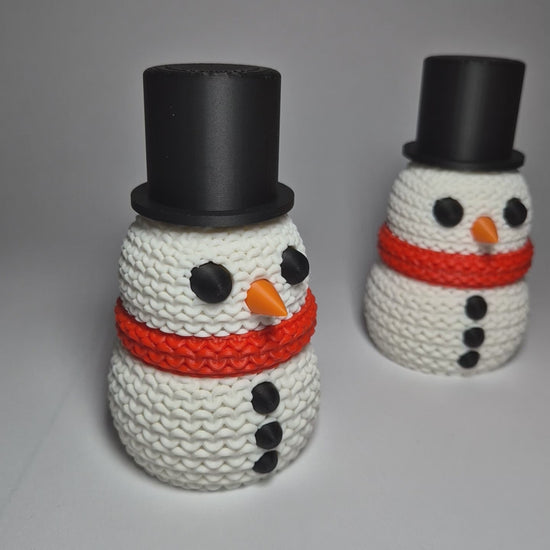 Mini Winter Snowman Toy