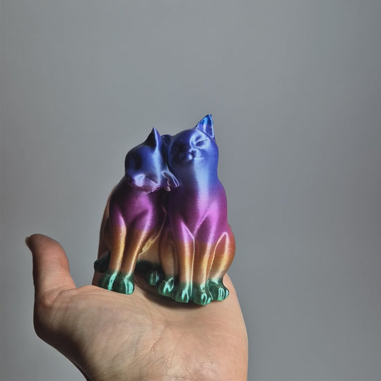 Two Cat Sculpture