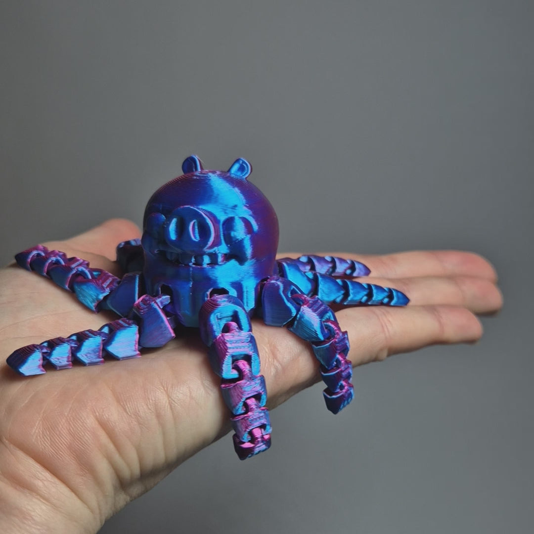 Pig Octopus Toy